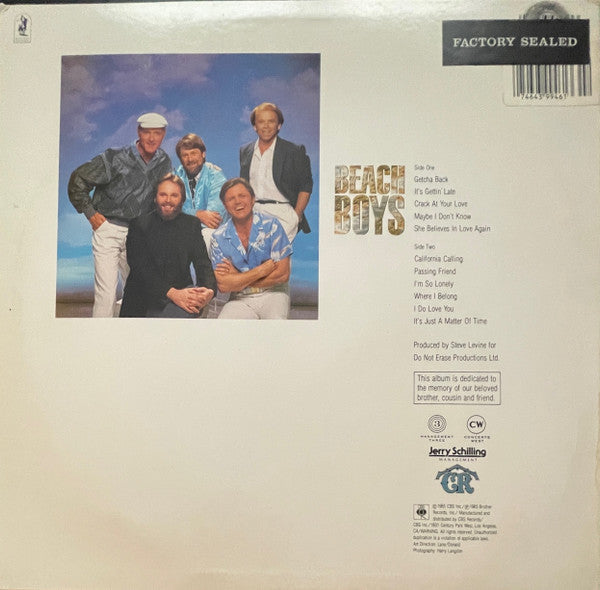 The Beach Boys : The Beach Boys (LP, Album, Car)