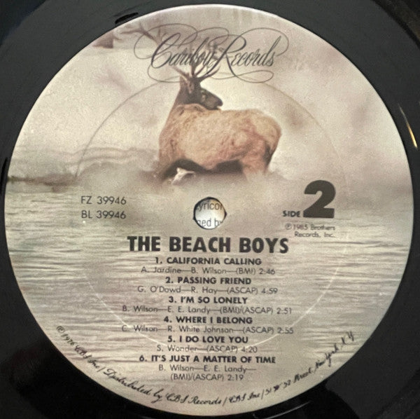 The Beach Boys : The Beach Boys (LP, Album, Car)