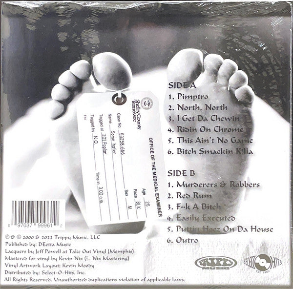 Triple Six Mafia* Presents... Project Pat : Murderers & Robbers (LP, Album, Ltd, RE, Tra)