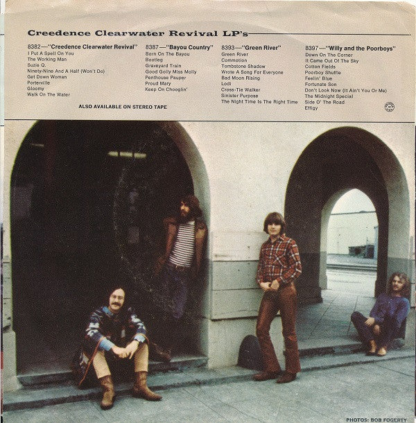 Creedence Clearwater Revival : Run Through The Jungle / Up Around The Bend (7", Single, Roc)