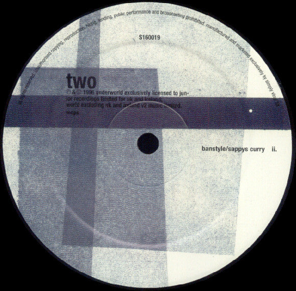 Underworld : Second Toughest In The Infants (2xLP, Album, RE)