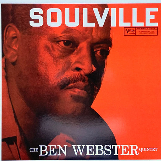 The Ben Webster Quintet : Soulville (2x12", Album, Mono, RE, RM, 200)