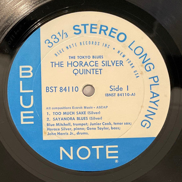 The Horace Silver Quintet : The Tokyo Blues (LP, Album)