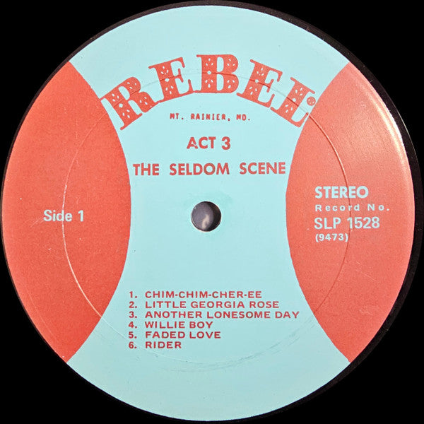 The Seldom Scene : Act 3 (LP, Album)