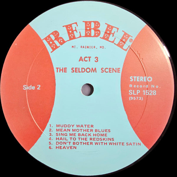 The Seldom Scene : Act 3 (LP, Album)