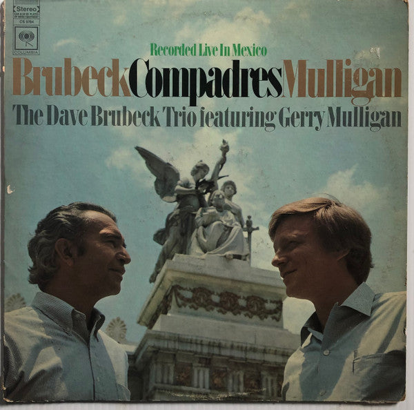 The Dave Brubeck Trio Featuring Gerry Mulligan : Compadres (LP, Album, Pit)