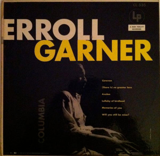 Erroll Garner : Erroll Garner (LP, Album, Mono, RE)