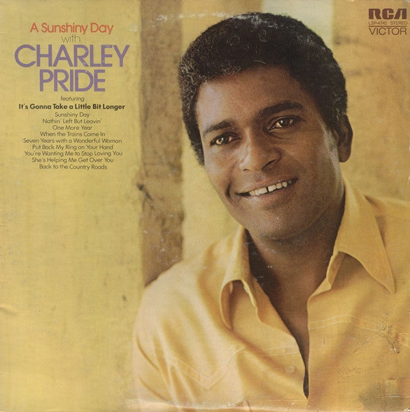 Charley Pride : A Sunshiny Day With Charley Pride (LP, Album, Ind)