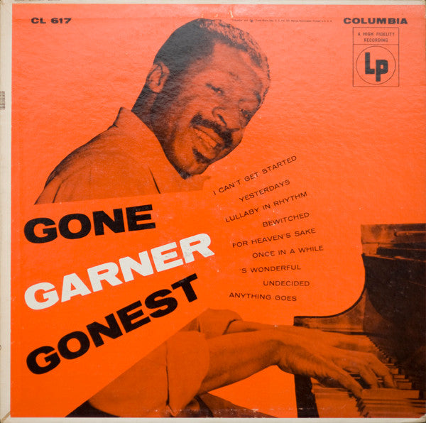 Erroll Garner : Gone-Garner-Gonest (LP, Album, Mono, RE)