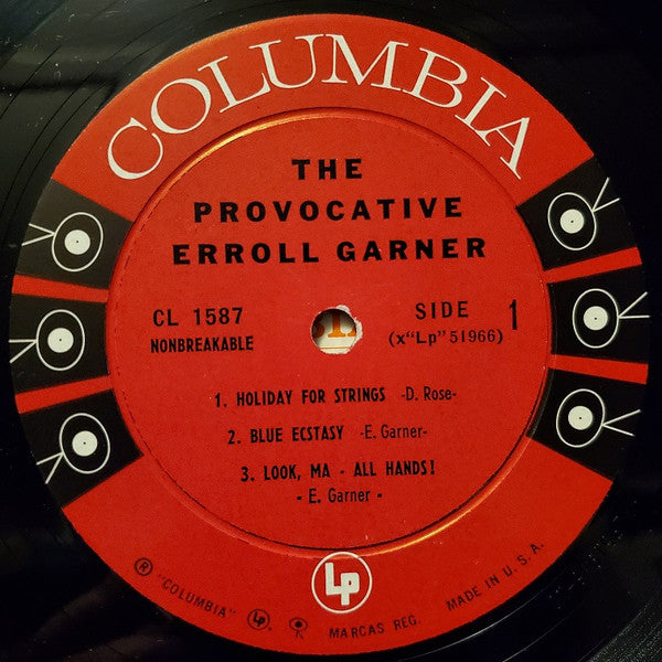 Erroll Garner : The Provocative Erroll Garner (LP, Album, Mono)