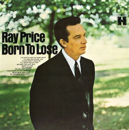 Ray Price : Born To Lose (LP, Album, RE)