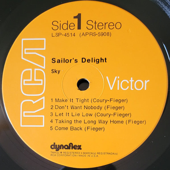 Sky (20) : Sailor's Delight (LP, Album)