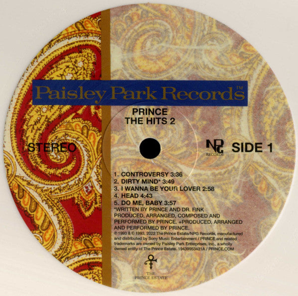 Prince : The Hits 2 (2xLP, Comp, Ltd, RE, Cre)