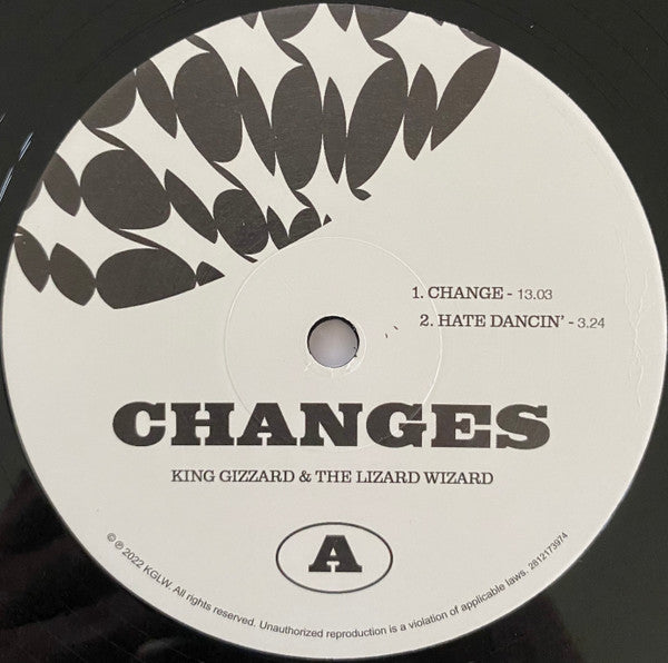 King Gizzard & The Lizard Wizard* : Changes (LP, Album, Rec)