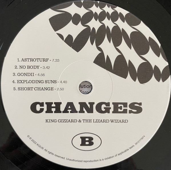 King Gizzard & The Lizard Wizard* : Changes (LP, Album, Rec)