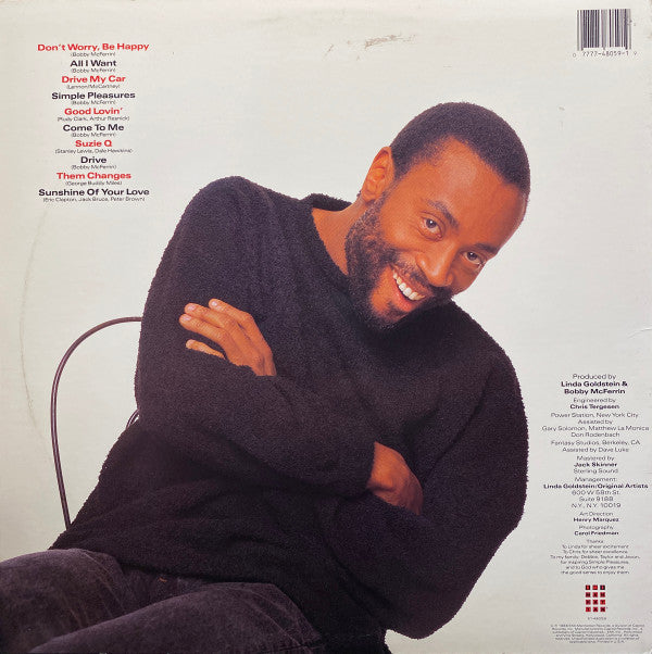 Bobby McFerrin : Simple Pleasures (LP, Album, Spe)