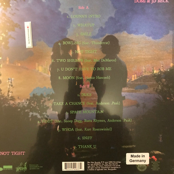 DOMi & JD Beck* : Not Tight (LP, Album, 180)