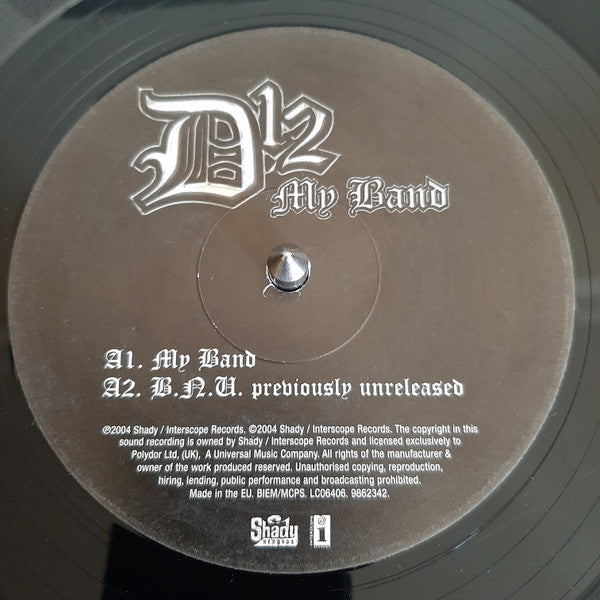 D12 : My Band (12", Single)