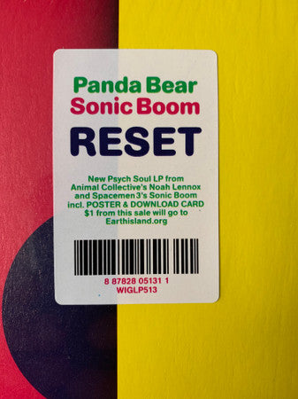Panda Bear & Sonic Boom (2) : Reset (LP, Album)