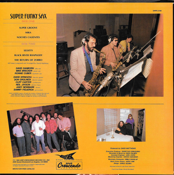 David Matthews* : Super Funky Sax (LP, Album)
