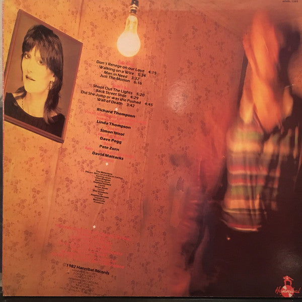 Richard & Linda Thompson : Shoot Out The Lights (LP, Album, RE, Eur)