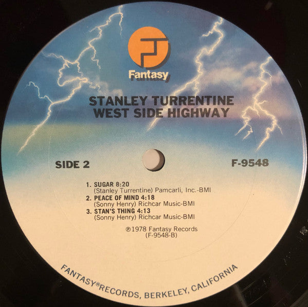 Stanley Turrentine : West Side Highway (LP, Album, Ter)