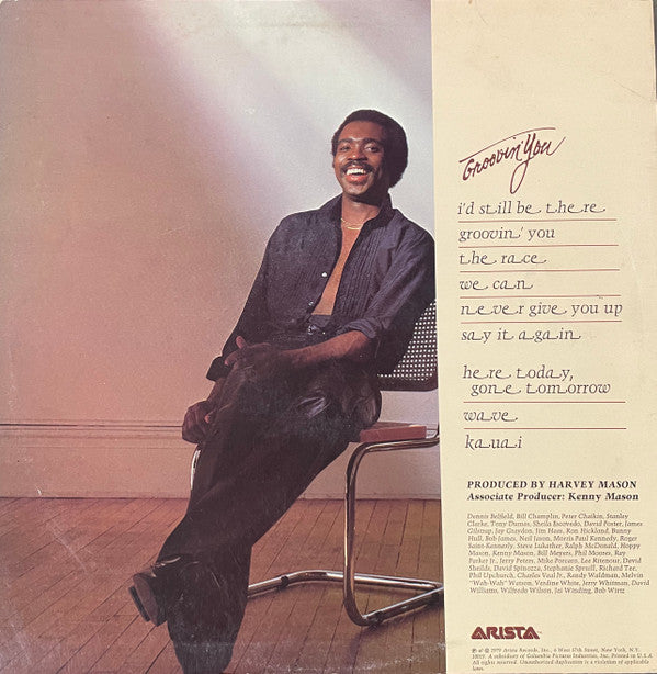 Harvey Mason : Groovin' You (LP, Album, Ter)