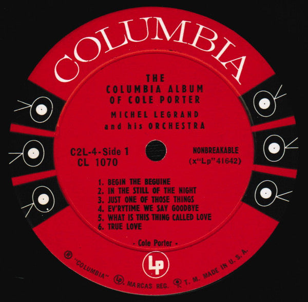 Michel Legrand Et Son Orchestre : The Columbia Album Of Cole Porter (2xLP, Album, Mono, Bri)