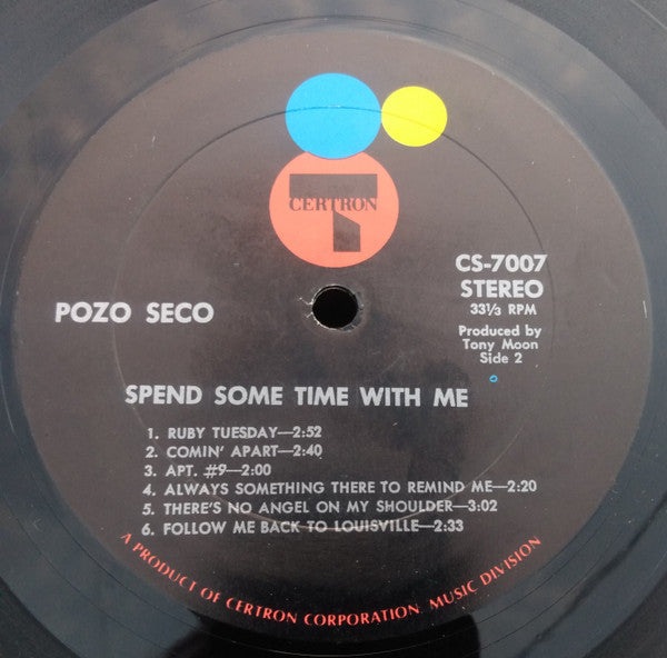 Pozo Seco : Spend Some Time With Me (LP, Album)