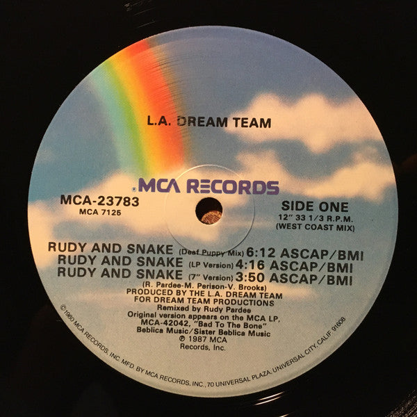 L.A. Dream Team : Rudy And Snake (12")