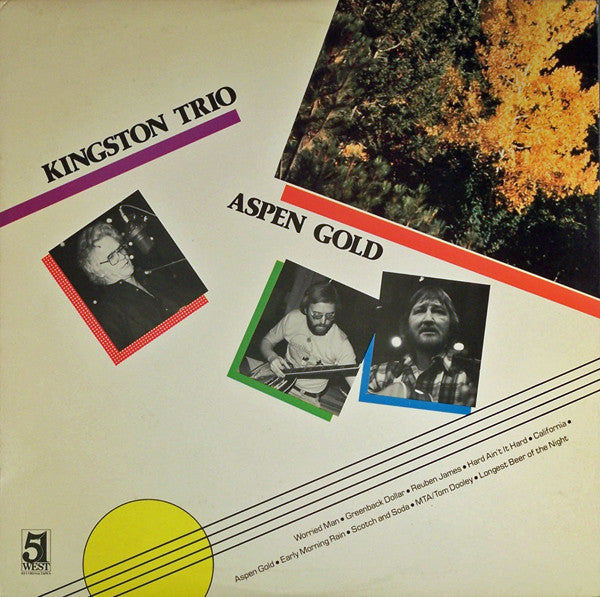 Kingston Trio : Aspen Gold (LP, RE)