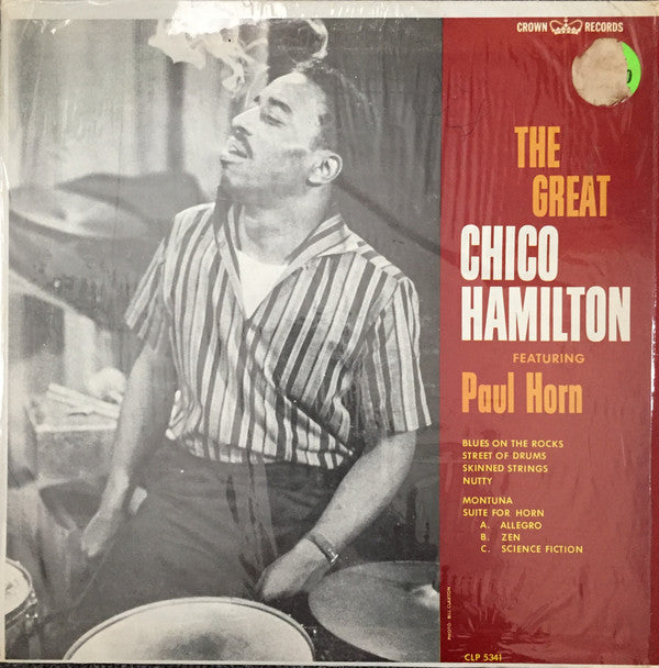 Chico Hamilton Featuring Paul Horn : The Great Chico Hamilton (LP, Comp, Mono)