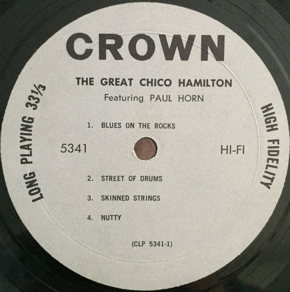 Chico Hamilton Featuring Paul Horn : The Great Chico Hamilton (LP, Comp, Mono)