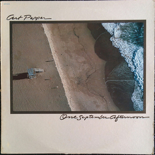 Art Pepper : One September Afternoon (LP, Album, San)