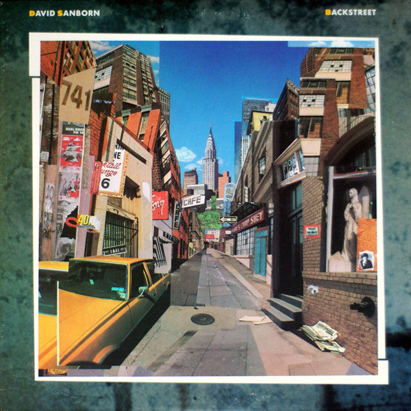 David Sanborn : Backstreet (LP, Album, Win)