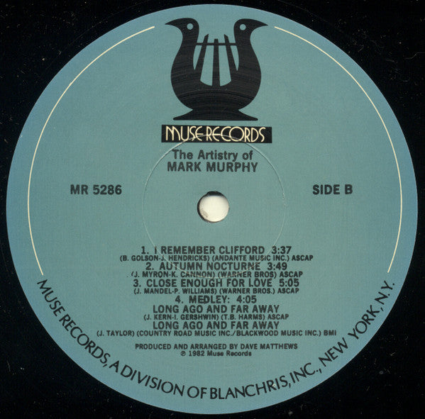 Mark Murphy : The Artistry Of Mark Murphy (LP)