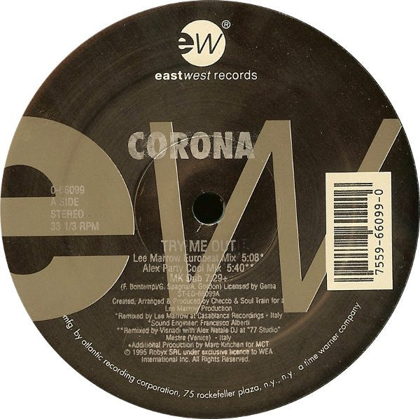 Corona : Try Me Out (12")