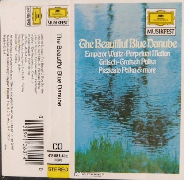Radio-Symphonie-Orchester Berlin, Wiener Philharmoniker, The Boston Pops Orchestra* : The Beautiful Blue Danube (Cass, Comp)