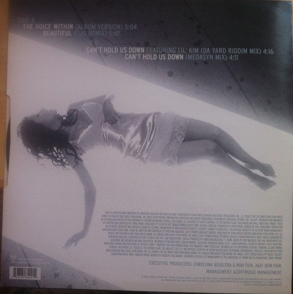 Christina Aguilera : The Voice Within (12")