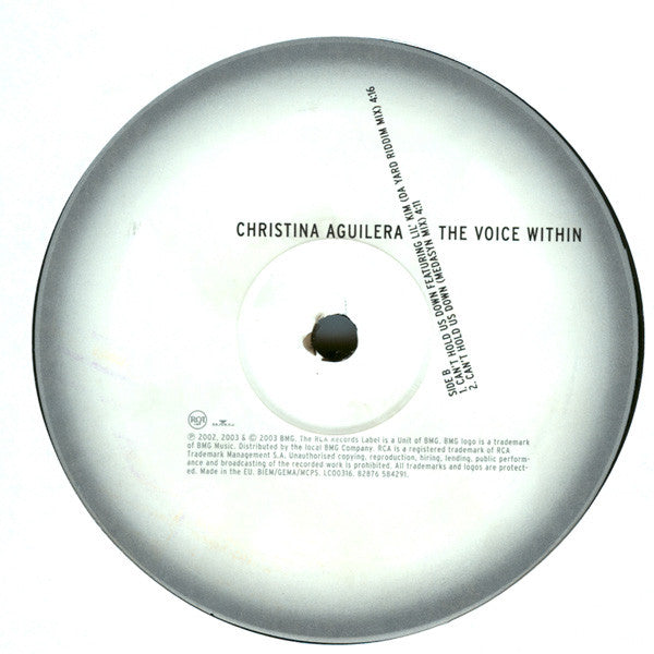 Christina Aguilera : The Voice Within (12")