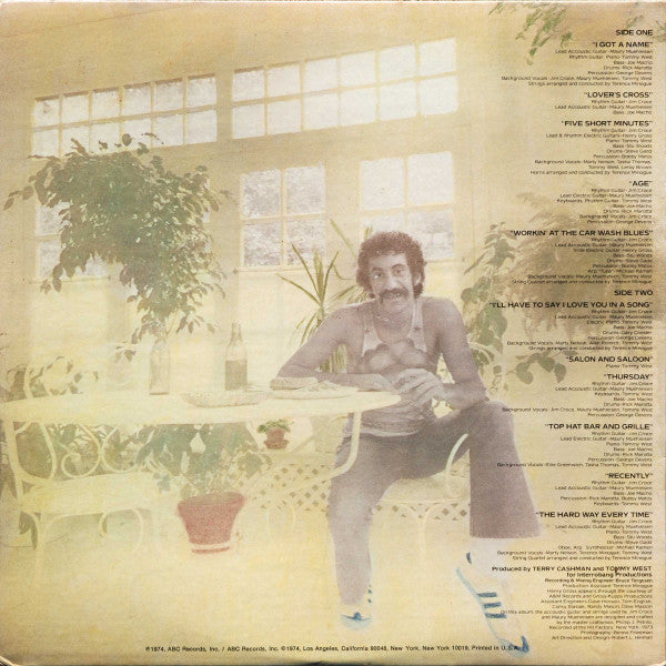 Jim Croce : I Got A Name (LP, Album, Quad, San)