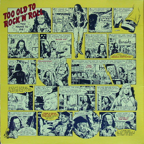 Jethro Tull : Too Old To Rock 'N' Roll: Too Young To Die! (LP, Album, Win)