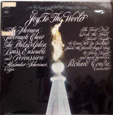 The Mormon Tabernacle Choir*, The Philadelphia Brass Ensemble And Percussion* : Joy To The World (LP, Album, Pit)