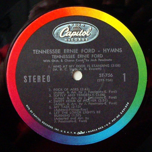 Tennessee Ernie Ford : Hymns (LP, Album, Los)