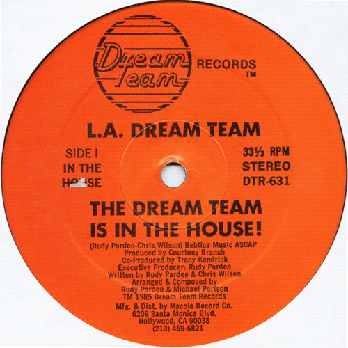 The Dream Team* : The Dream Team Is In The House! (12", Pic)