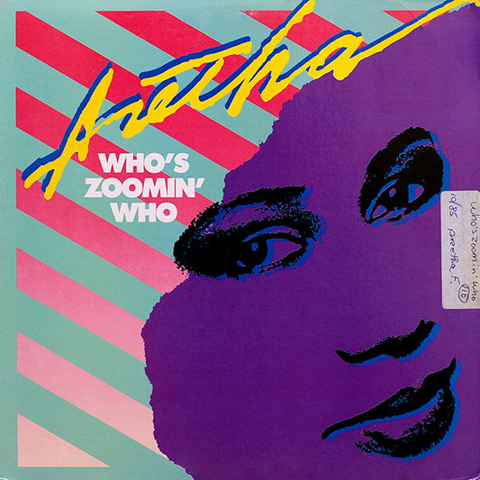 Aretha Franklin : Who's Zoomin' Who (12", Promo)