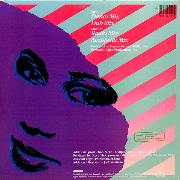 Aretha Franklin : Who's Zoomin' Who (12", Promo)