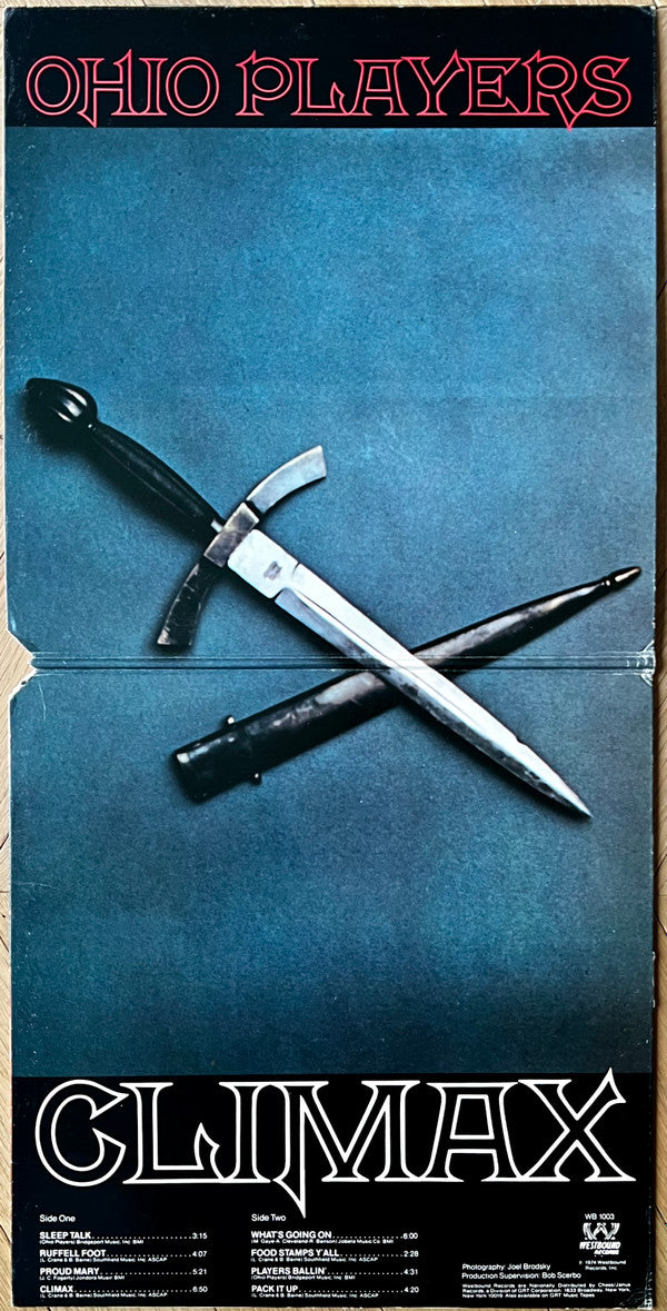 Ohio Players : Climax (LP, Album, Gat)