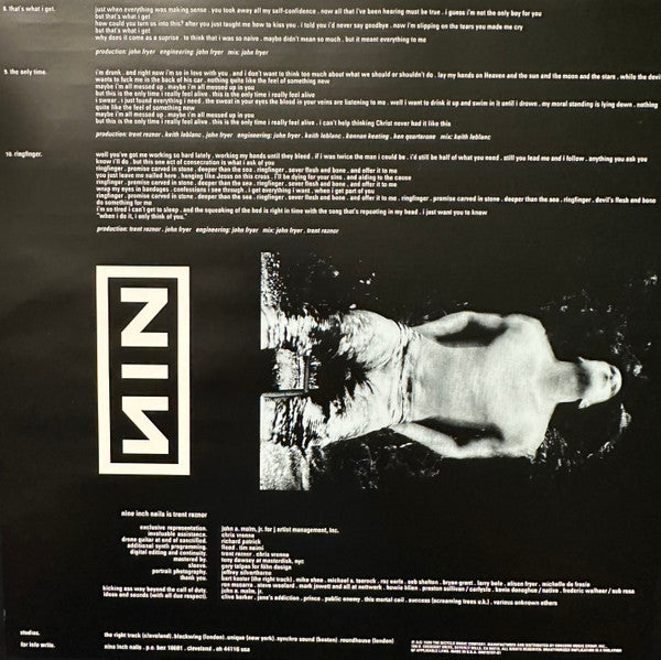 Nine Inch Nails : Pretty Hate Machine (LP, Album, RE)