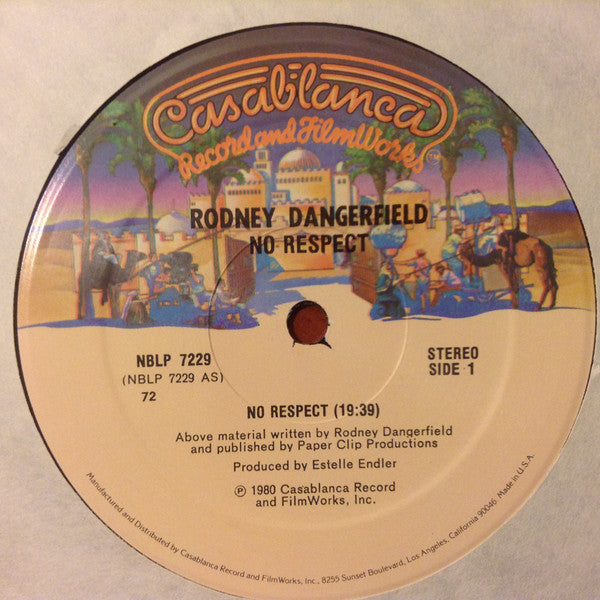 Rodney Dangerfield : No Respect (LP, Album, 72)
